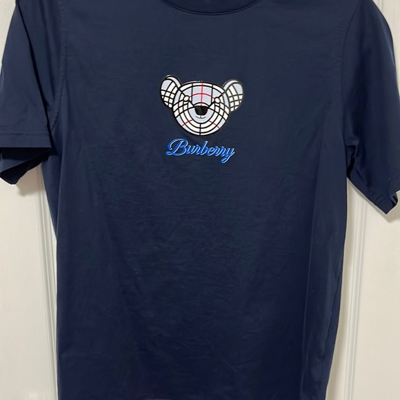 BURBERRY Roscoe Embossed Bear Face Tee Tshirt - Picture 1 of 7